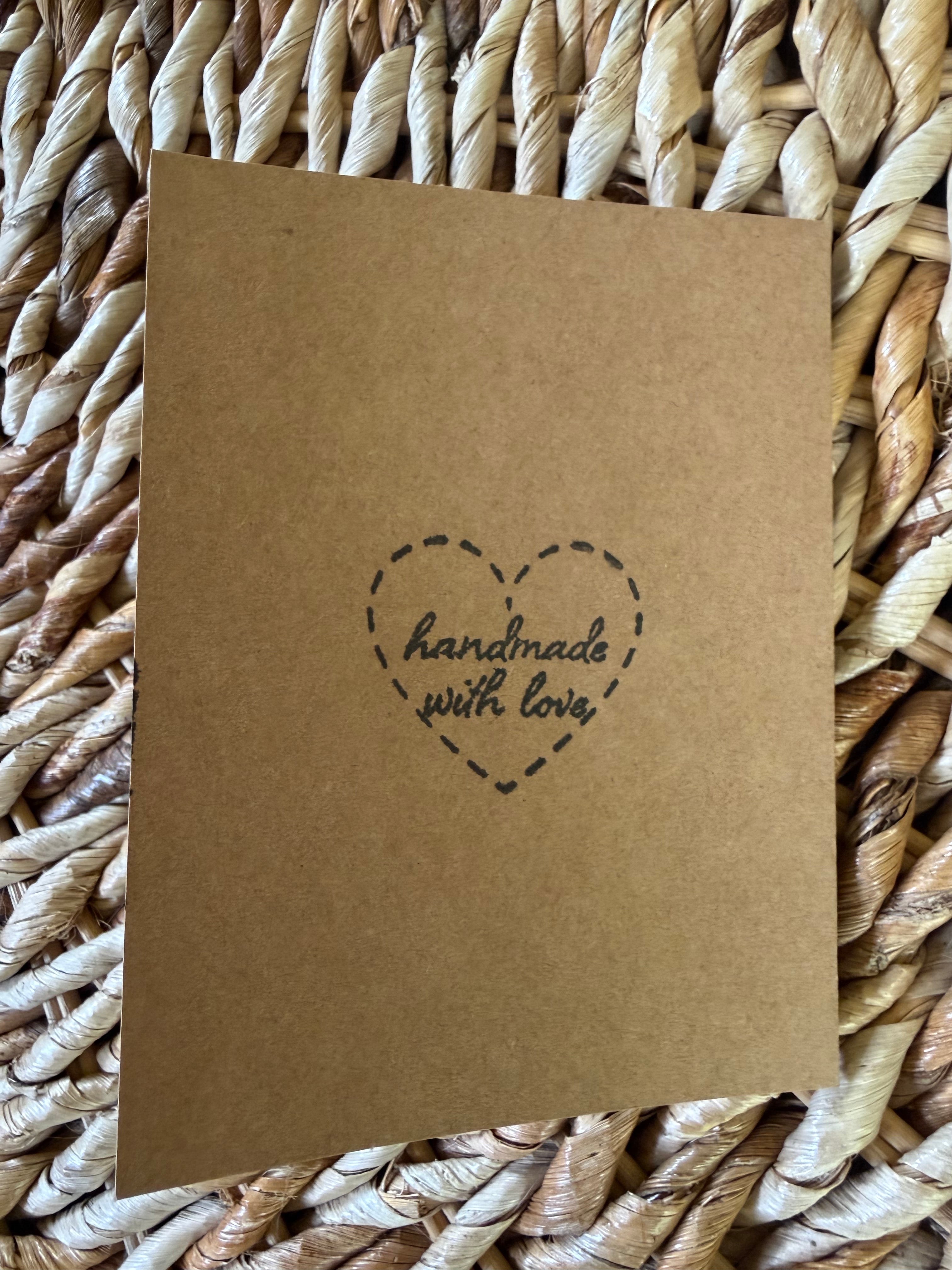Handmade Blank Birthday Card pack