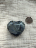 Ocean Jasper Crystal Heart Carving