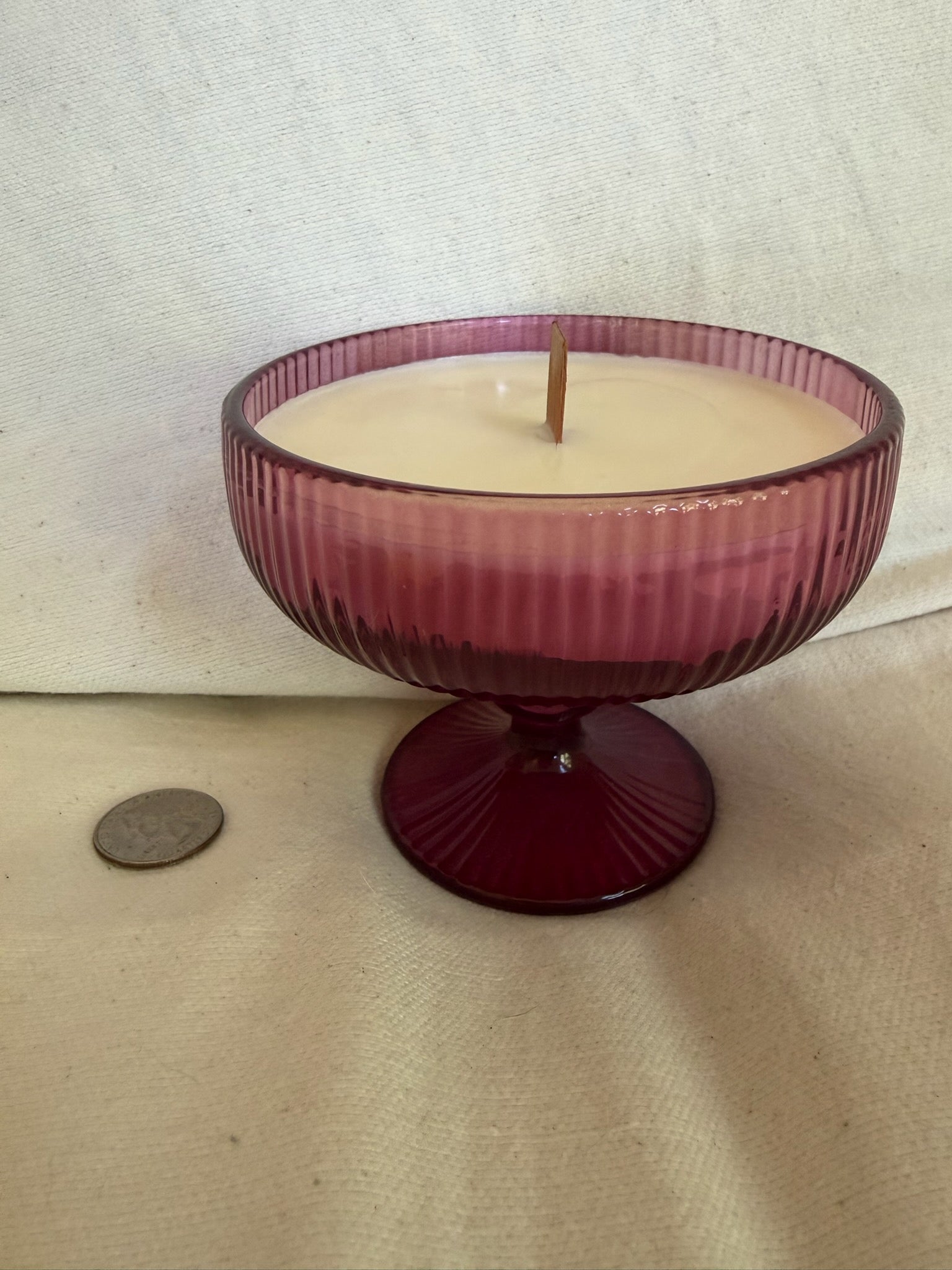Soy Candle - coconut sandalwood& amber