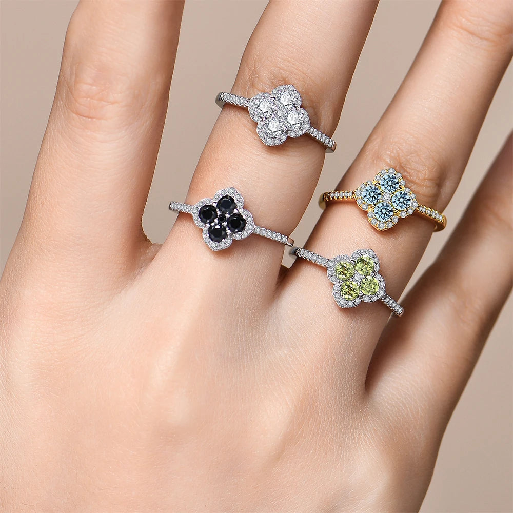 Aurum Moissanite Ring image 6