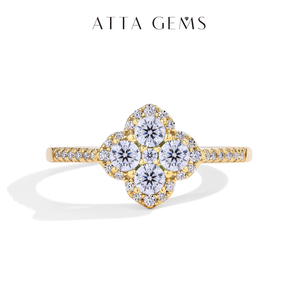 Aurum Moissanite Ring image 2